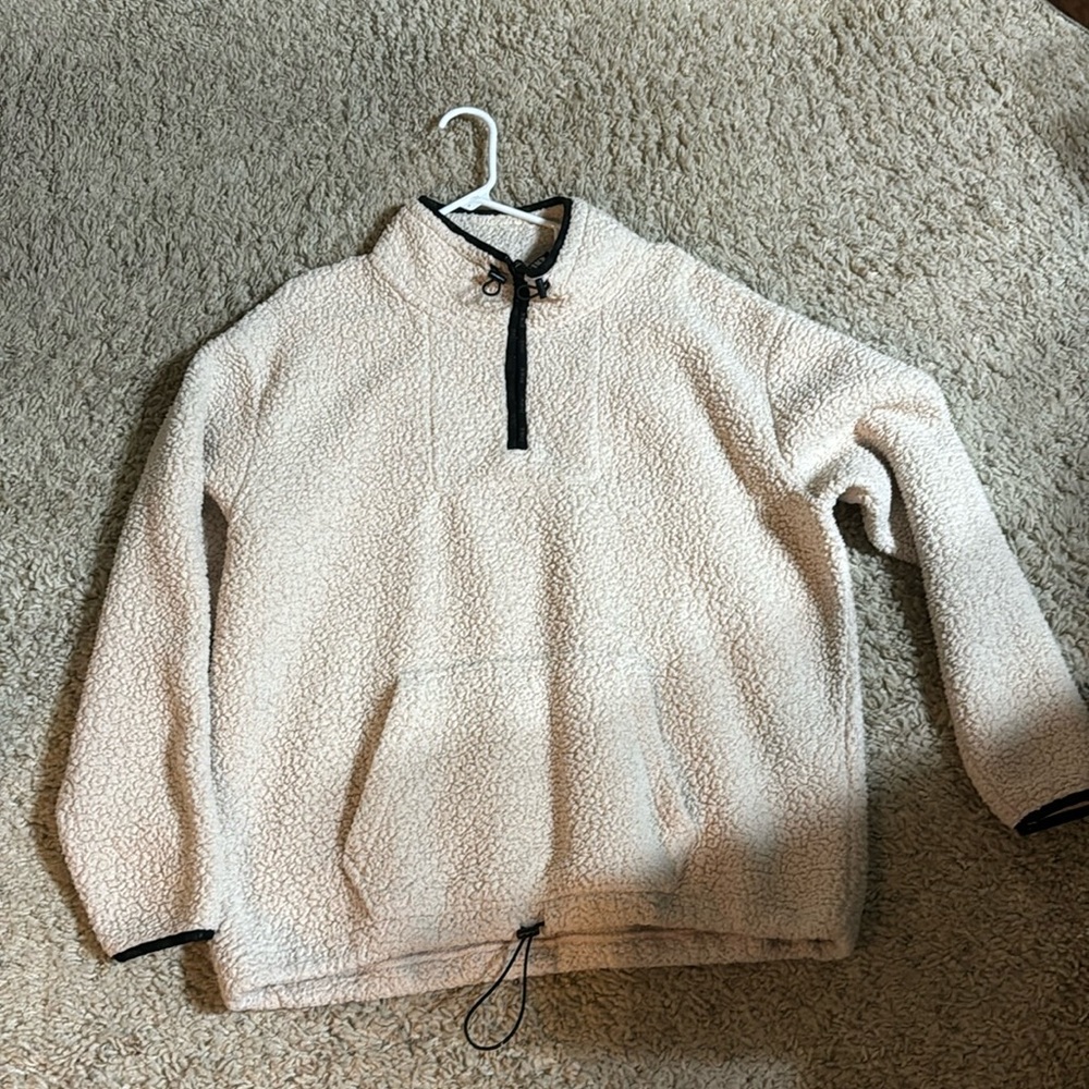 Women’s 3/4 zip PINK long sleeve